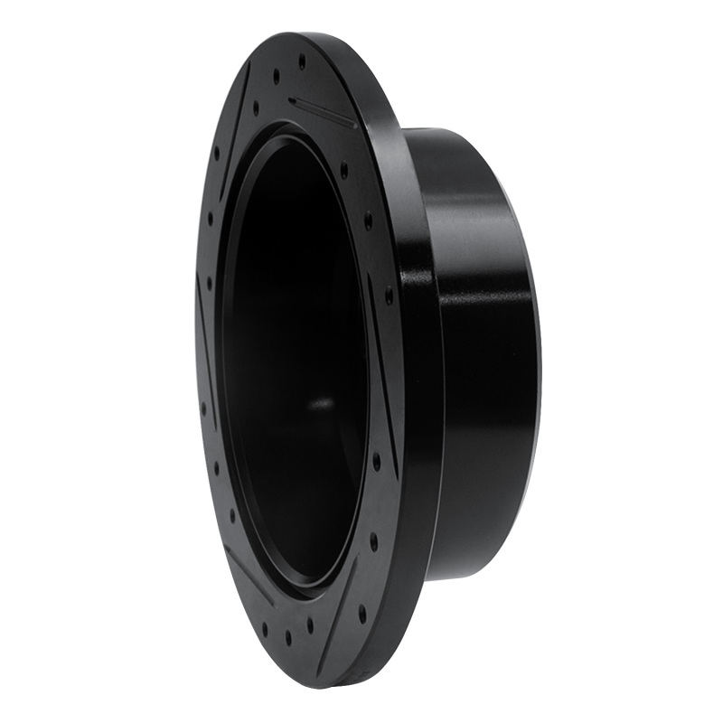 Pontiac GTO Brake Rotor (1) - Rear Right - R1 Concepts - Drilled & Slotted - Black - 2004